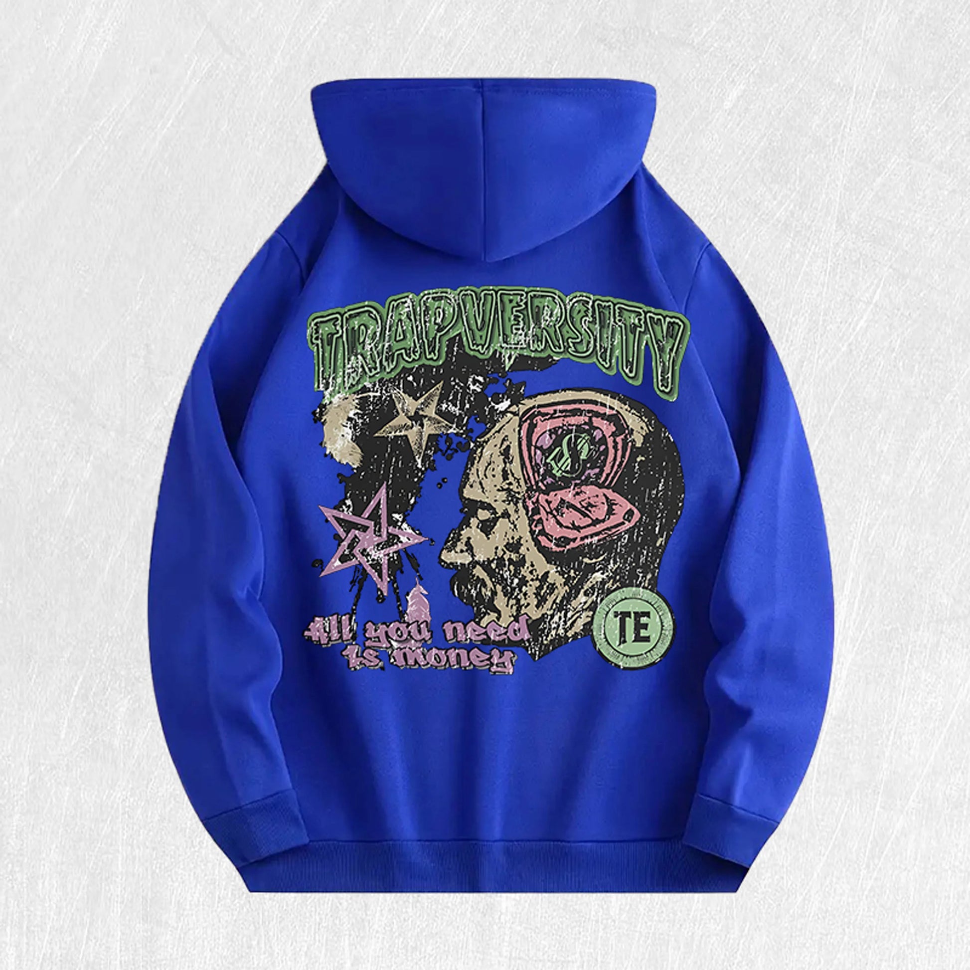 Trapversity Graphic Hoodie 100% Cotton US Warehouse 6 Colors NovaCart