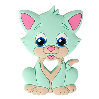 New Animal Style Baby Silicone Teether Food Grade Toys Teething Nursing Silicone BPA Silicone Teether Stevvex