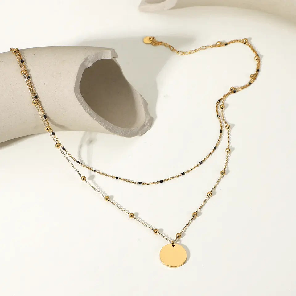 Layered Necklace LUNAR VINES