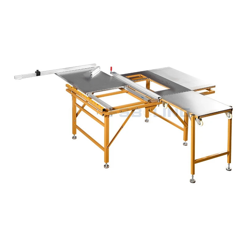 New Folding Portable Precision Multi-function Dust-free Miter Cut Double Invisible Guide Push Table Saws NovaCart