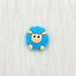 5pcs Animals Cartoon Silicone  Teething  Sheep   For Children Newborn Baby Teether For Teeth Stevvex