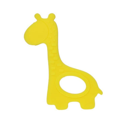 New  Cute Giraffe Appease Teether Toy Teething Chew Toddler Silicone  Natural Organic Food Perfect For Baby Boys and Girls Stevvex