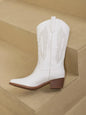 Autumn Winter 2026 Western Cowboy Boots All-in-one Adult Women's Embroidered Sleeve Rider Motorcycle Fashion Mid-calf Boots NovaCart