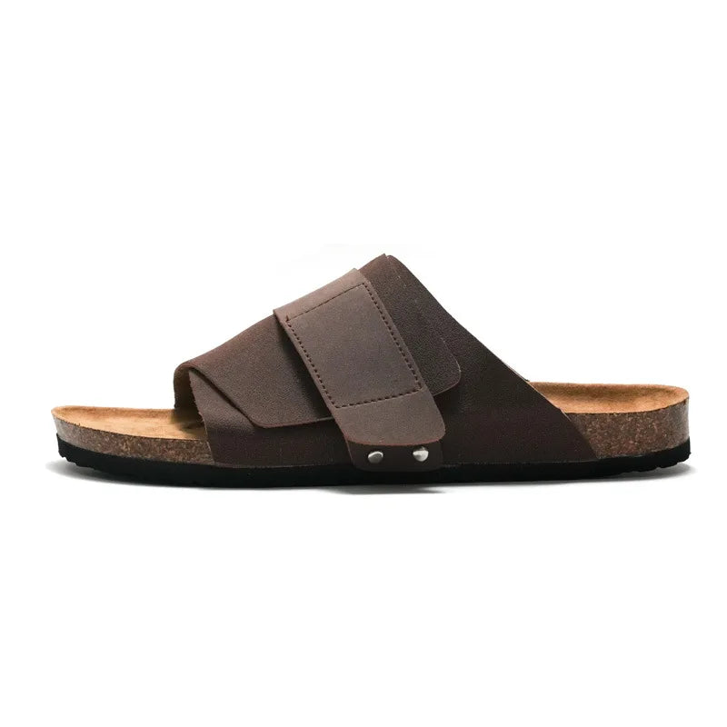 New Products Men's Sandals Cork Ladies Slippers Women's Beach Sandals and Slippers Student Sandals Beach Shoes Men's Shoes NovaCart