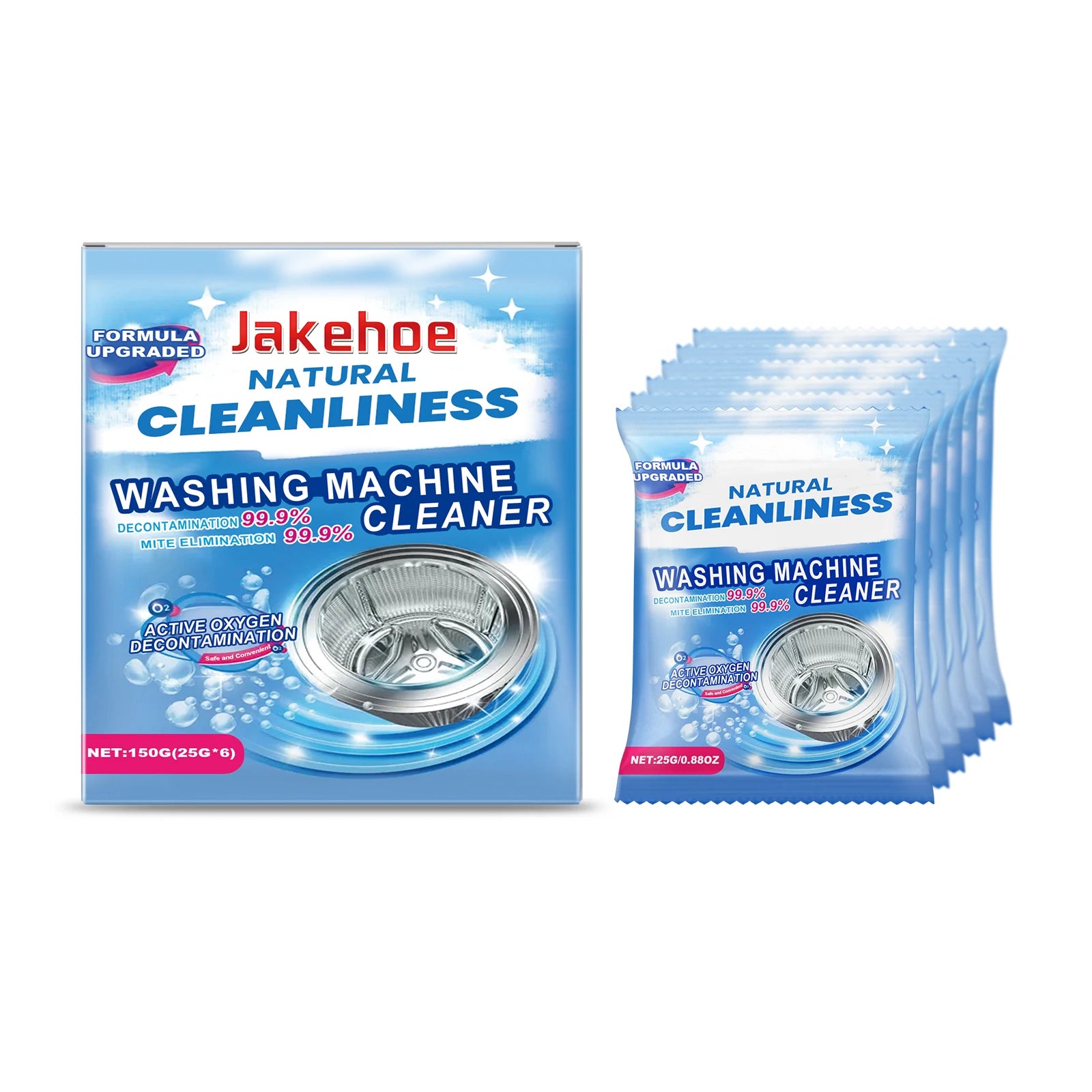 Jakehoe Washing Machine Decontaminator Cleaning Powder To Remove Dirt Odor Laundry Sink Household Clean Fresh And Effective NovaCart
