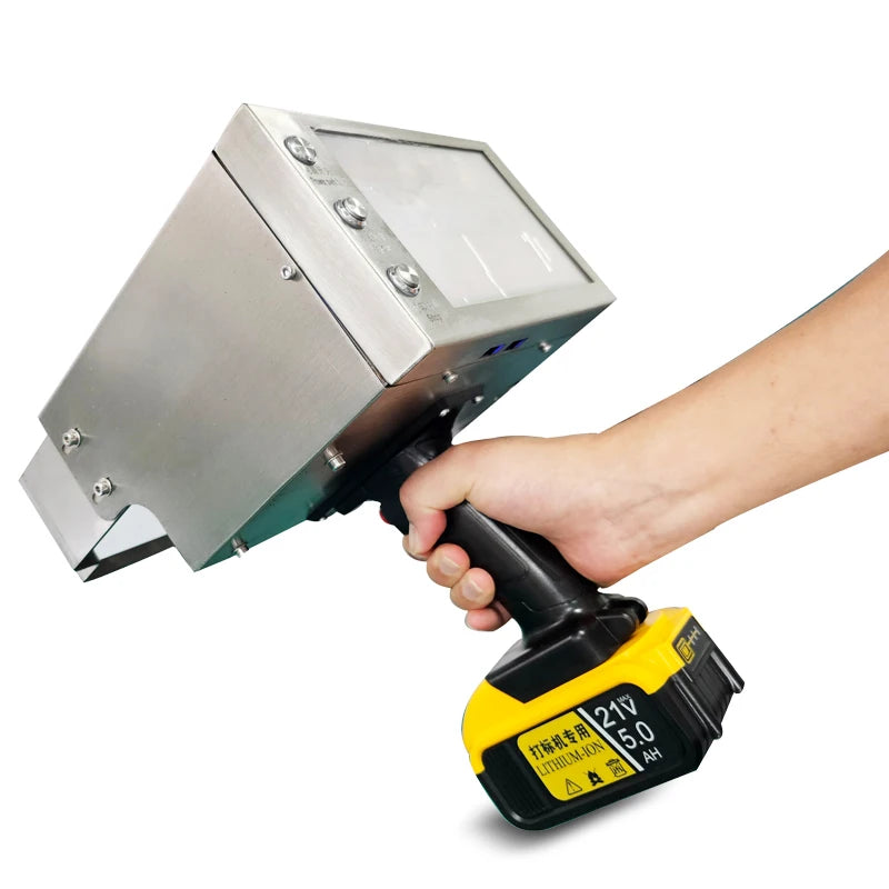 Chinese Factory 120*30 mm CNC Handheld Dot Peen Vin Number Marking Machine Used Metal Engraving Machine Steel Engine Motor Core NovaCart