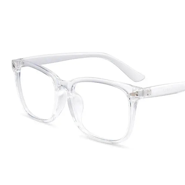 Fashion unisex Square glasses plain glasses full frame glasses for men and women radiation protection Optical glasses NovaCart