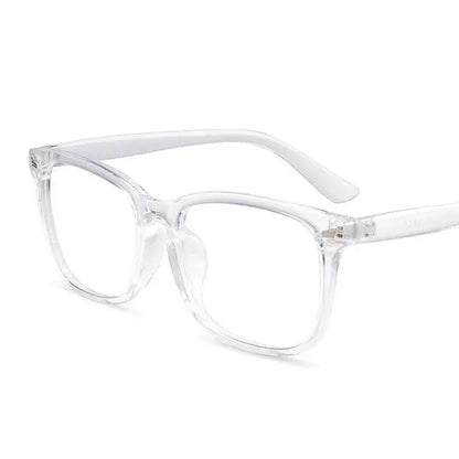 Fashion unisex Square glasses plain glasses full frame glasses for men and women radiation protection Optical glasses NovaCart