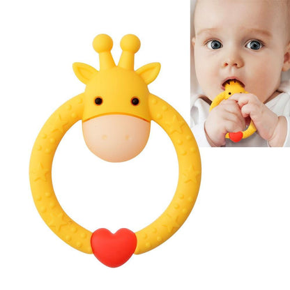 Cute Animal  Baby   Silicone Teether Child Supplies Baby Nursing  Dental Care Child Sucking Toy Perfect For Kids And Parents Stevvex