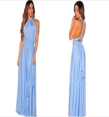 Boutique Backless Sexy Sleeveless Temperament Women's Dress