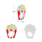 Baby Teethers Cartoon Animal Baby Teething Toy Penguin Silicone Teether Unicorn Pendant Raccoon Accessories Stevvex