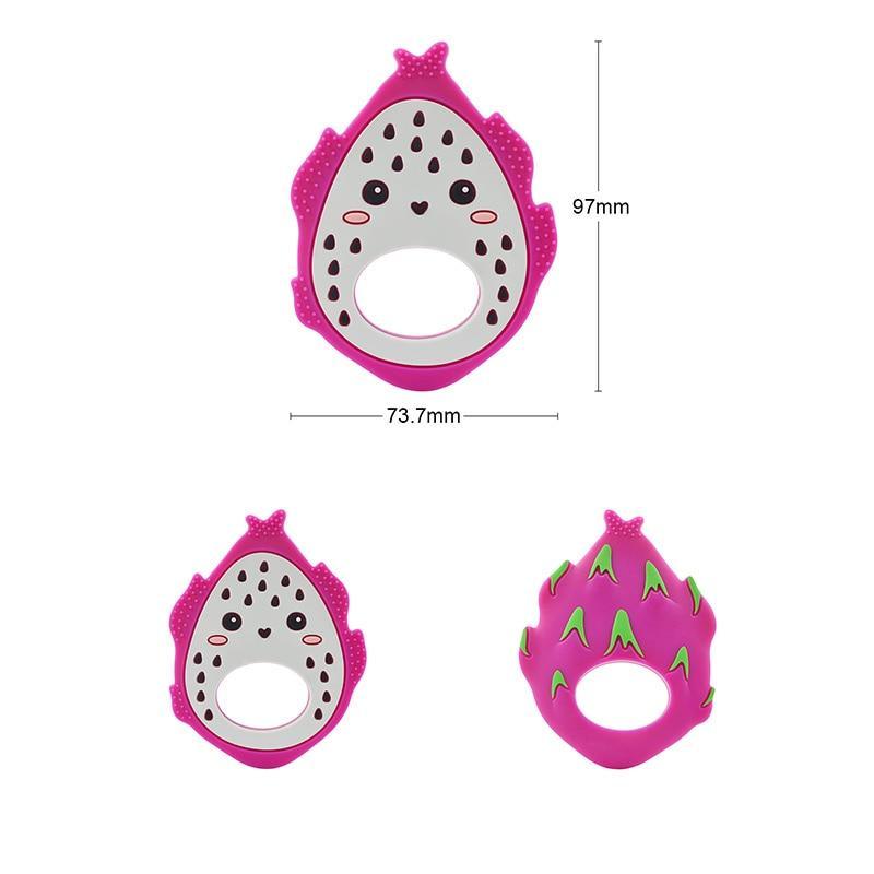 Baby Teethers Cartoon Animal Baby Teething Toy Penguin Silicone Teether Unicorn Pendant Raccoon Accessories Stevvex