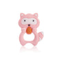 Silicone Raccoon Animal Cartoon Teether  Food Grade Chewable  Teething Toddle Safe For Baby And Perfect Gift For Babies Stevvex