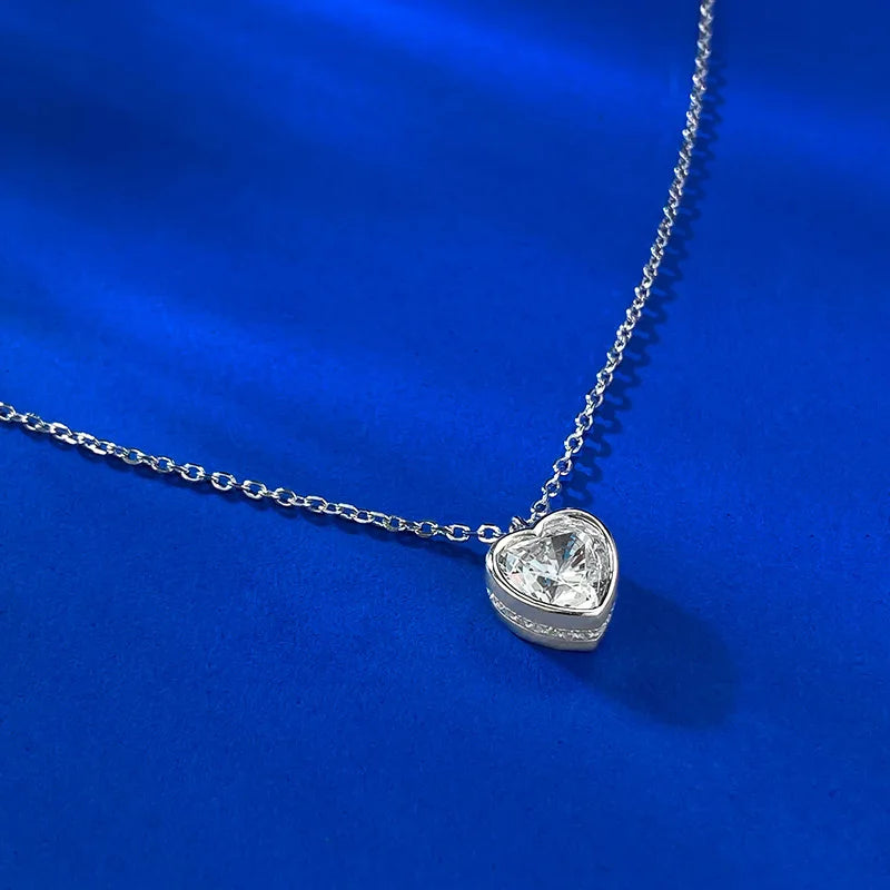 New S925 Silver Inlaid Full Flower European and American Popular Women's Necklace Wedding Jewelry NovaCart