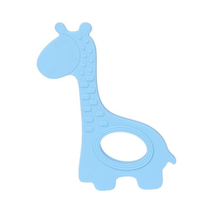 New  Cute Giraffe Appease Teether Toy Teething Chew Toddler Silicone  Natural Organic Food Perfect For Baby Boys and Girls Stevvex