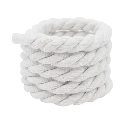 Hotsale Extra Thick Cotton Rope Shoelaces 8mm Twisted Rope Shoe Laces for AJ Sneakers NovaCart