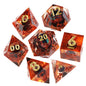 MINI PLANET DND Dice Set Purple Dragon Eye Liquid Core Dice RPG Dungeons&Dragons Wholesale Custom Handmade Polyhedral Resin Dice NovaCart