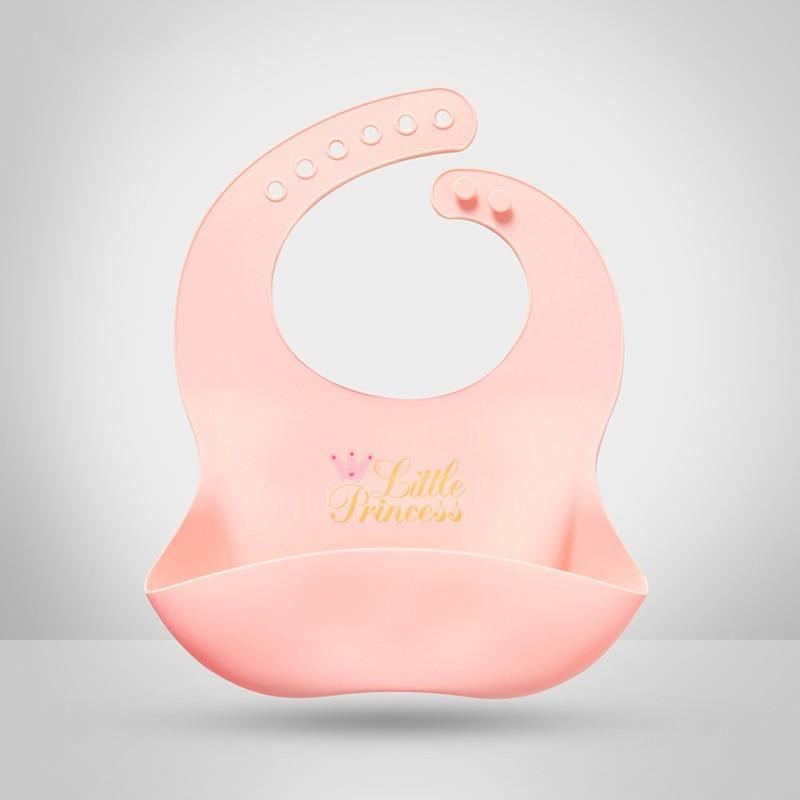 Luxury Modern Bibs Waterproof Soft Silicone Kids Girl Boy Adjustable Children Bib Cute Cartoon Print Baby Feeding Stuff For Kids Stevvex