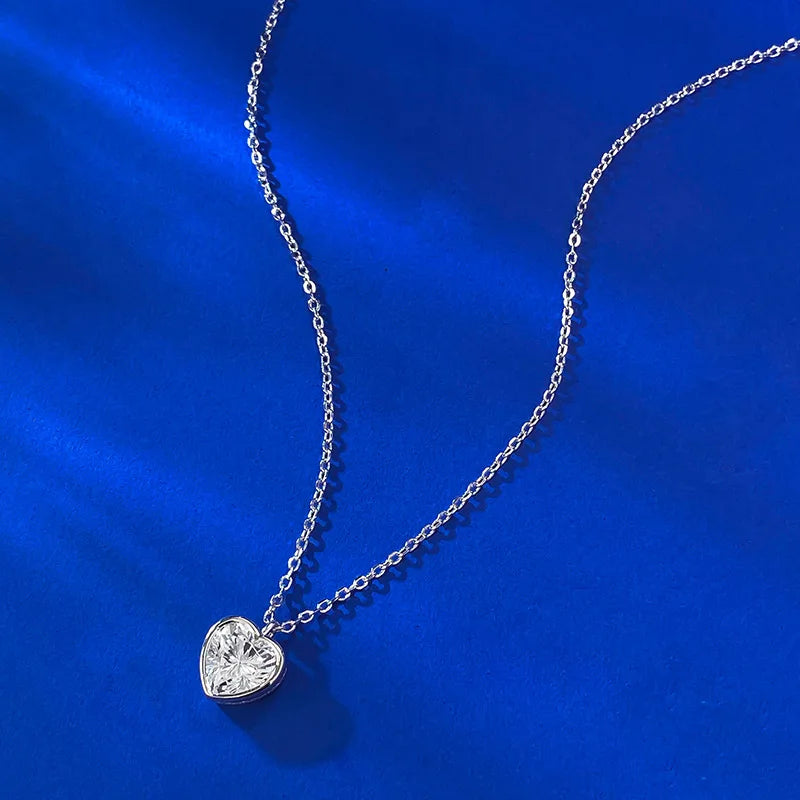 New S925 Silver Inlaid Full Flower European and American Popular Women's Necklace Wedding Jewelry NovaCart