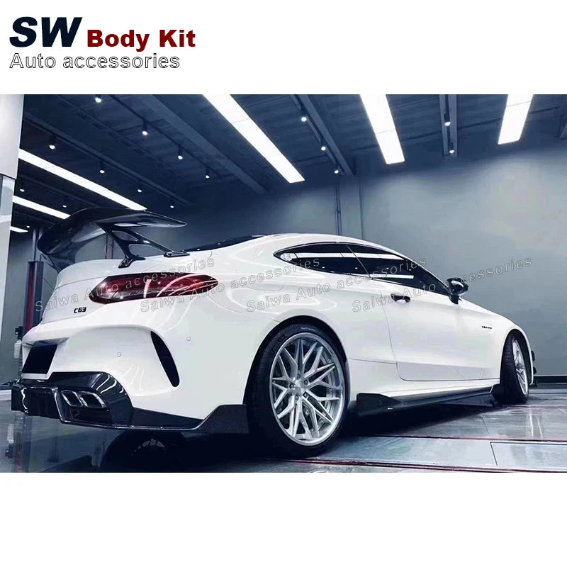 Carbon Fiber Rear Spoiler for Mercedes-Benz C-Class W205 C63 2015-2021Trunk Wing Rear Splitter Aerodynamic Kit NovaCart