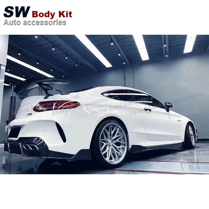 Carbon Fiber Rear Spoiler for Mercedes-Benz C-Class W205 C63 2015-2021Trunk Wing Rear Splitter Aerodynamic Kit NovaCart
