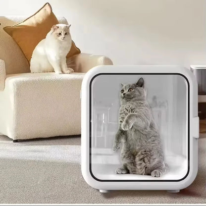 2025 Professional Cat Drying Box Large Space Automatic Pet Fast Drying Room Pet Bathing Machine NovaCart