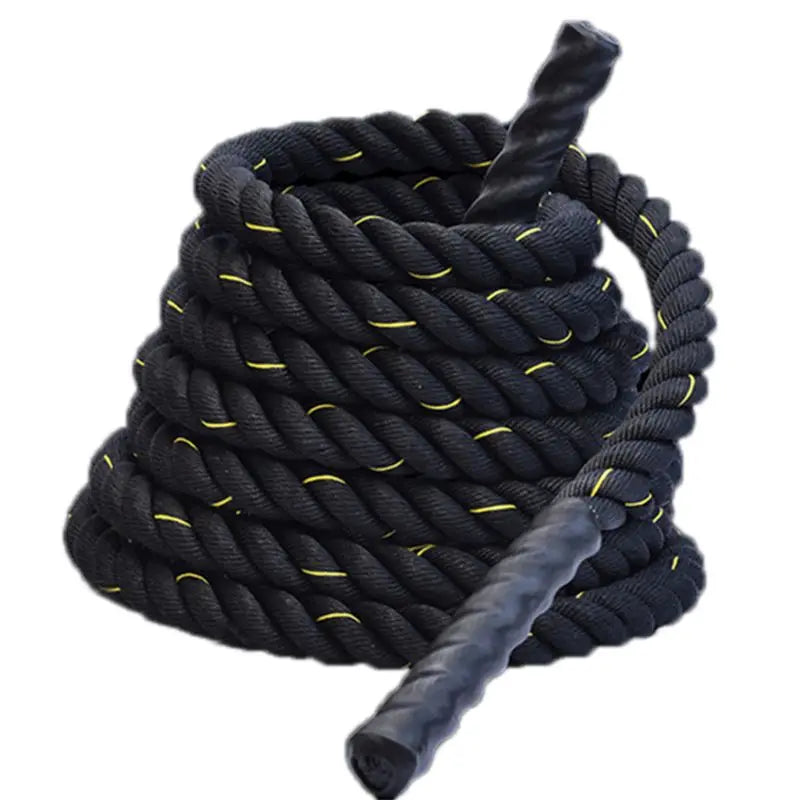 Heavy Jump Rope Skipping Rope Workout Battle Ropes for Men Women Total Body Workouts Power Training Strength Building Muscle