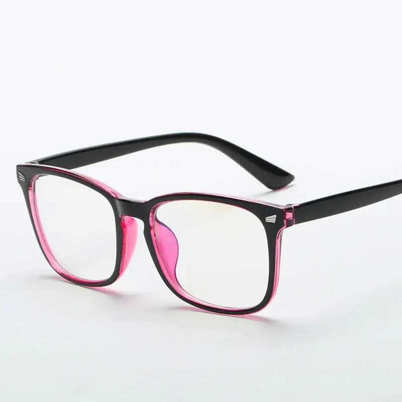 Fashion unisex Square glasses plain glasses full frame glasses for men and women radiation protection Optical glasses NovaCart