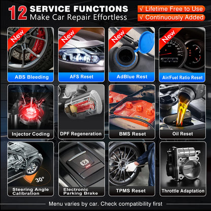 LAUNCH CRP129E V2.0 Professional Scanner Obd2 Car Diagnostic Auto Scanner Four System Universal Lifetime Free Upgrade NovaCart