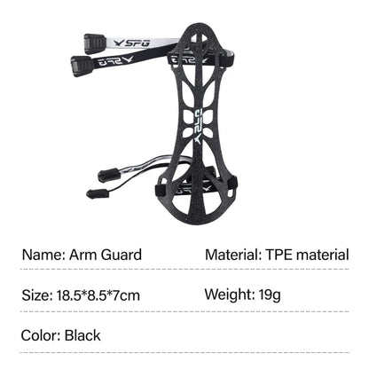 SPG Arm Guard Archery Traditional Recurve Takedown Bow Forearm Protective Gear Adjustable Outdoor Target Shooting Arms Protector NovaCart