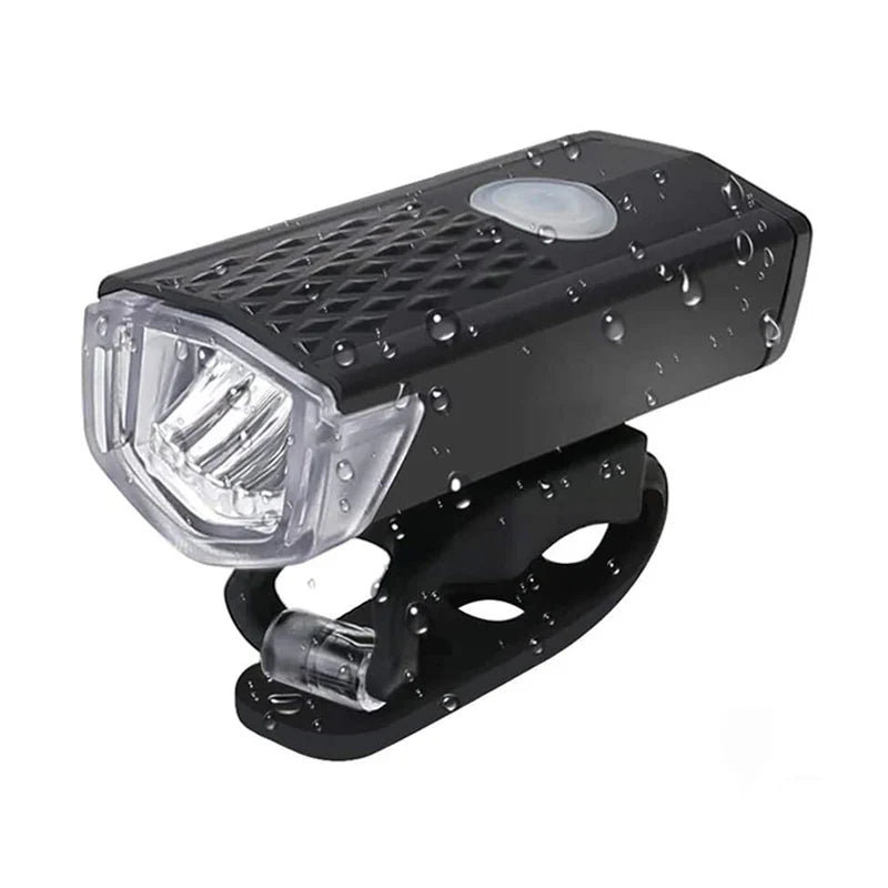Bike Light Set Front Light with Taillight USB Rechargeable Easy to Install 3 Modes Bicycle Accessories for the Bicycle Road MTB Pi-Mart