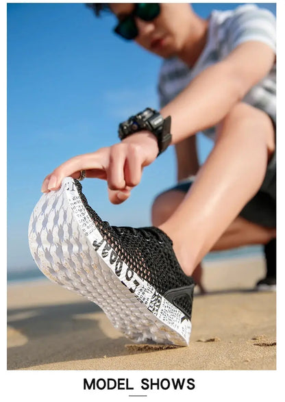 Hight Quality Summer Mens Casual Shoes Aqua Shoes Origin Air Mesh Sneakers Fashion Foam Sport Footwear Beach Shoes Water Shoes NovaCart
