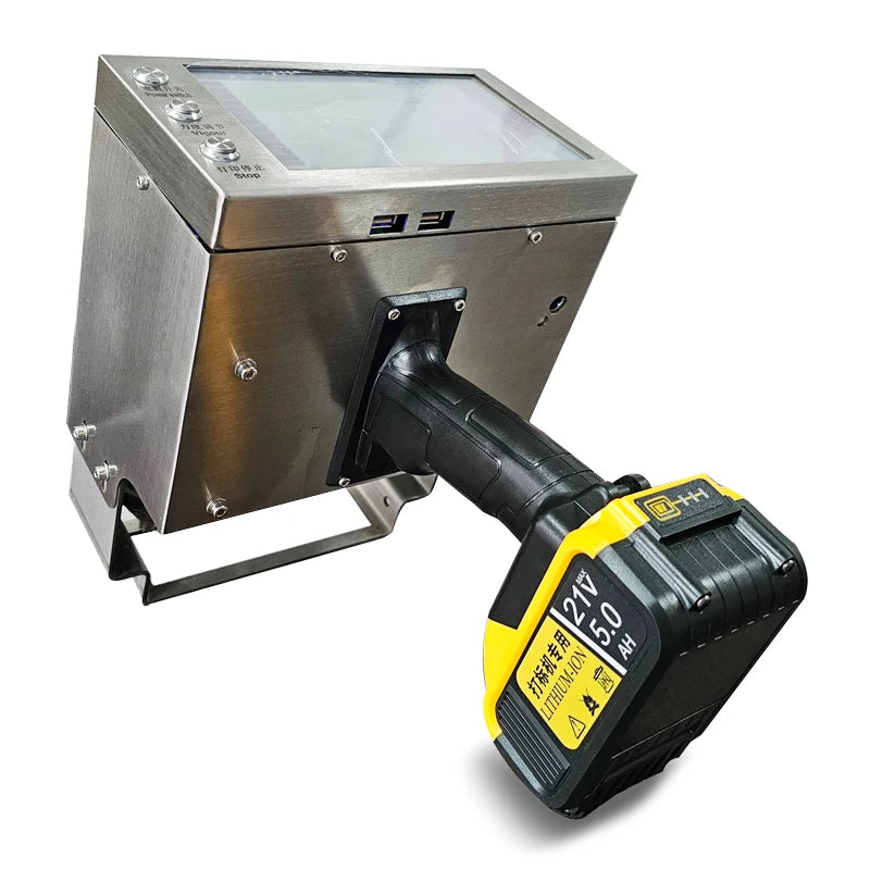 Chinese Factory 120*30 mm CNC Handheld Dot Peen Vin Number Marking Machine Used Metal Engraving Machine Steel Engine Motor Core NovaCart