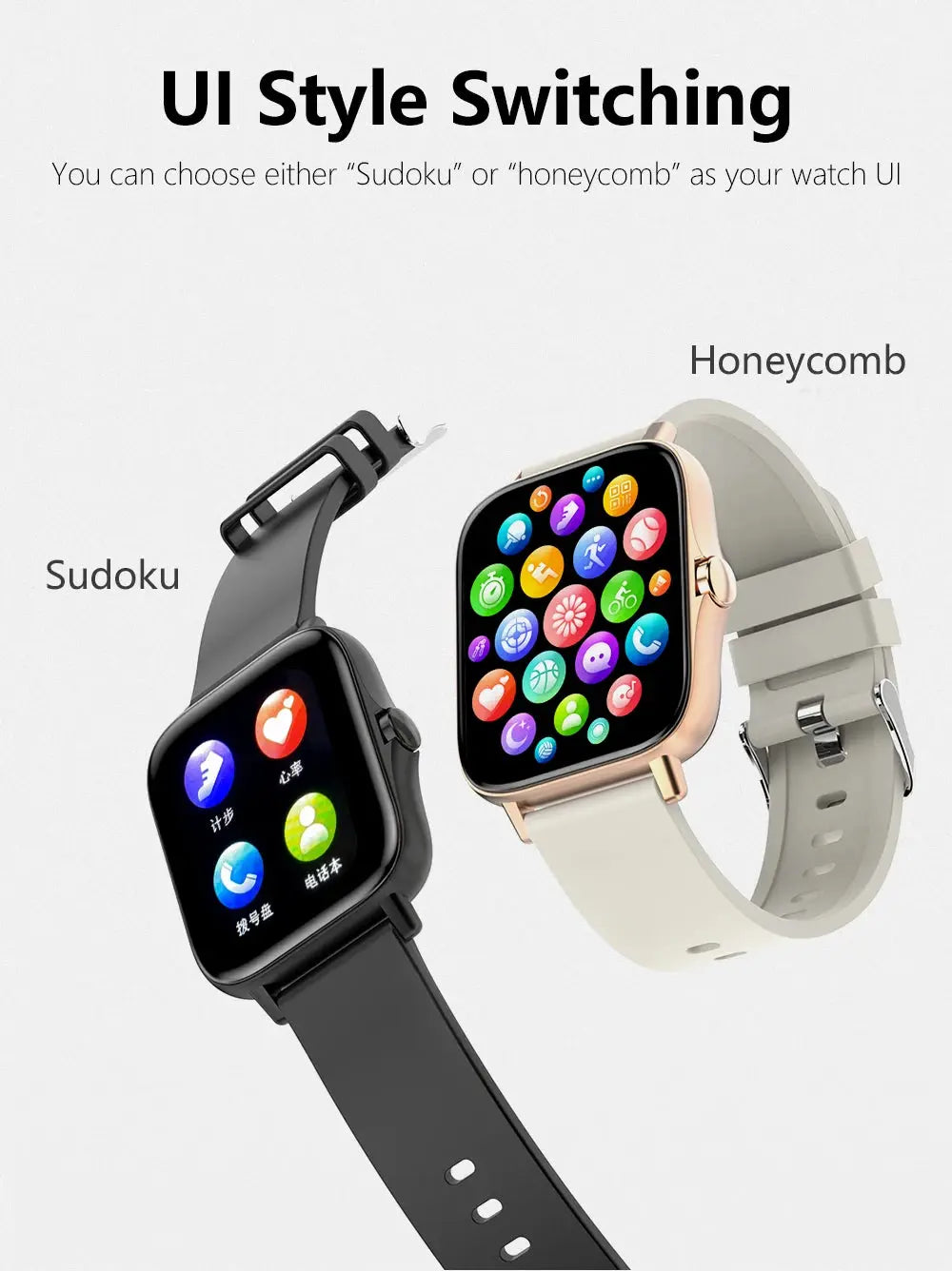1.83'' Sport Smart Watch Fitness Clock Health Monitor Waterproof Smartwatch Wireless Call Watches for Men Women IOS Android 2025 NovaCart
