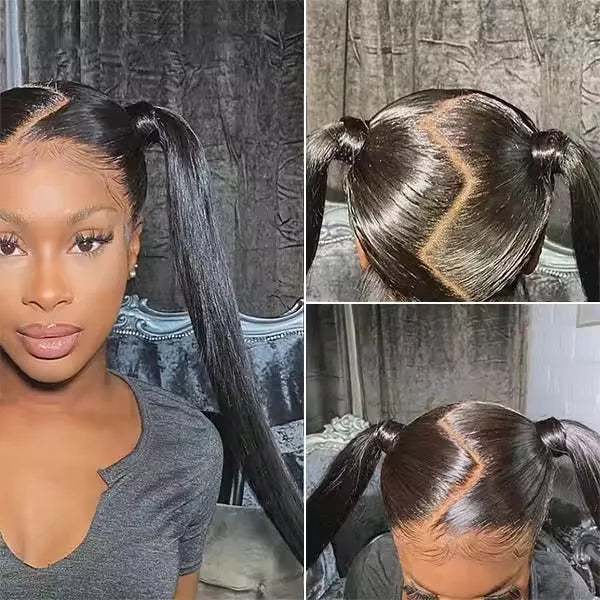 Cheap Vietnamese Raw Human Hair 360 HD Lace Frontal Wigs Short Bone Straight 13x6 Hd Human Hair Lace Front Wig for Black Women NovaCart