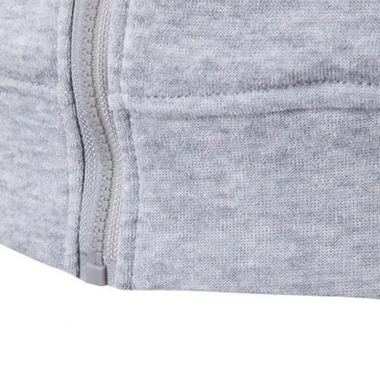 Autumn Men Sweatshirts Long Sleeve Jacket Hoodie Zipper Closure Jacket Male Hoodies Sweatshirt Slim Fit Male Clothing NovaCart