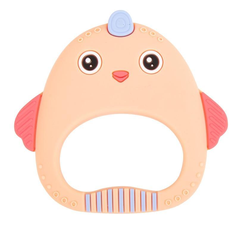 Food Grade Silicone Teethers Animal Fox Koala  Teether  Baby Silicone Chew Charms Kids Teething Gift Toddler Toys Stevvex