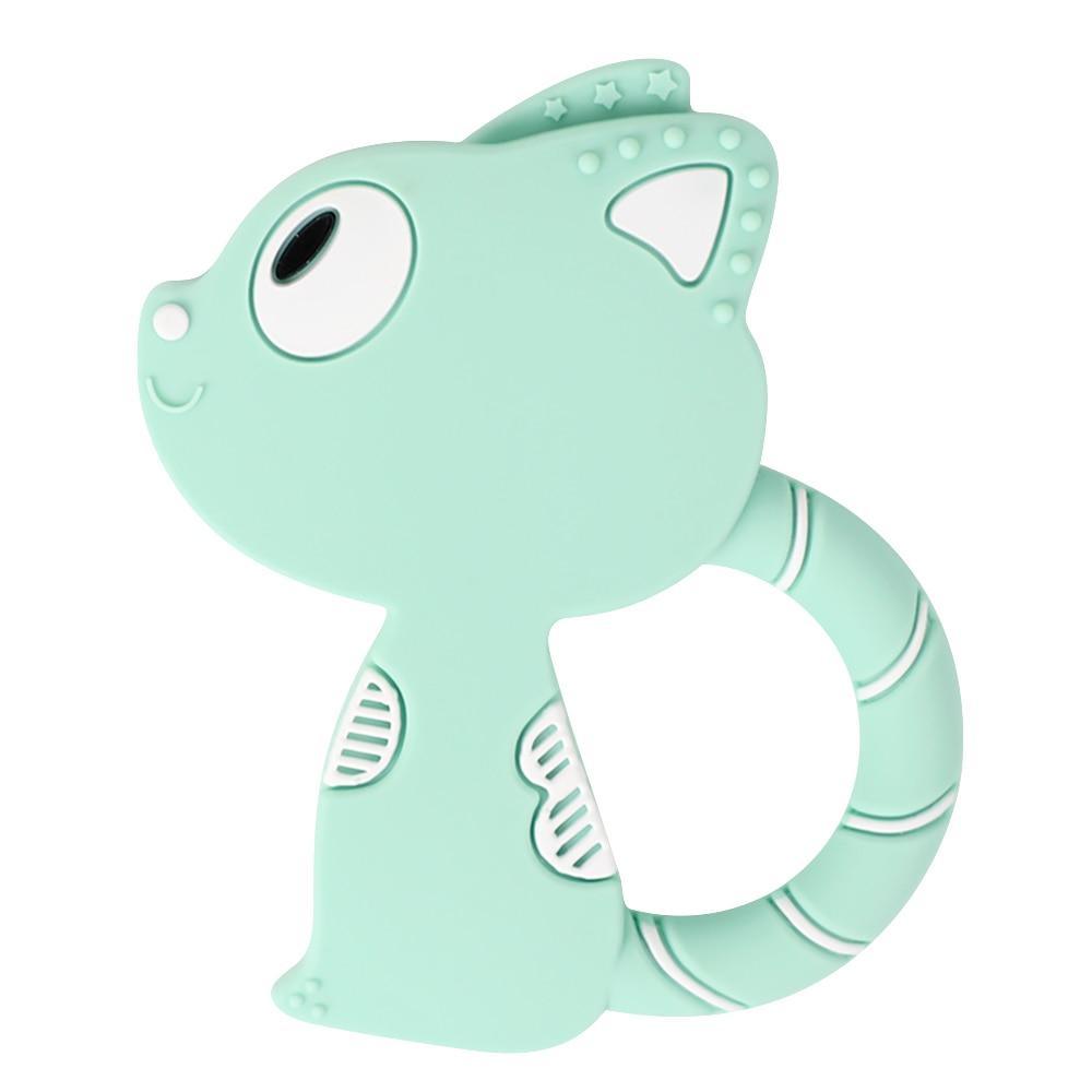 New Animal Style Baby Silicone Teether Food Grade Toys Teething Nursing Silicone BPA Silicone Teether Stevvex