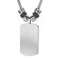 Custom Family Photo Love Necklace for Women Men Square Jewelry