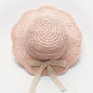 Handmade Modern Elegant Lady Baby Girls Breathable Lace Cap With Bow Great For Beach Sun Stevvex