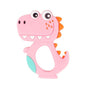 New Animal Style Baby Silicone Teether Food Grade Toys Teething Nursing Silicone BPA Silicone Teether Stevvex