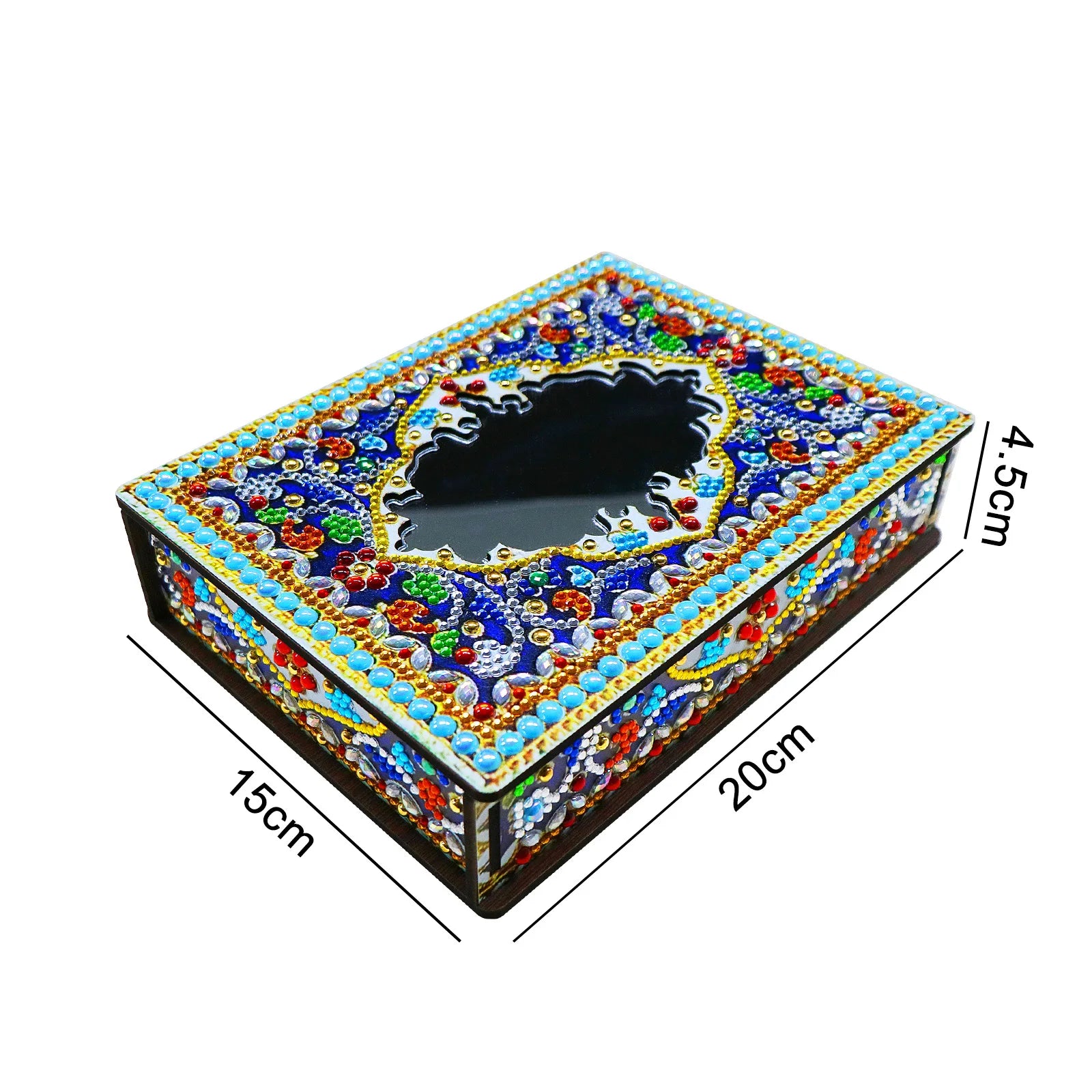 SONGWOO Wholesale Hot Selling DIY Custom Diamond Painting Kit Jewelry Necklace Ring Rhinestone Art Mandala Mirror Storage Box NovaCart
