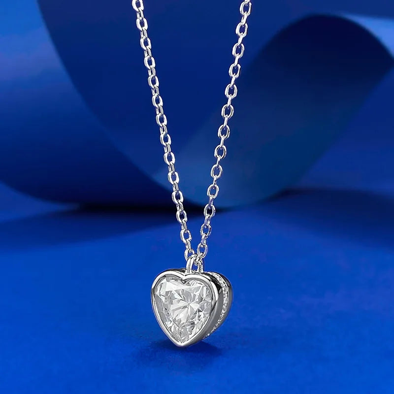 New S925 Silver Inlaid Full Flower European and American Popular Women's Necklace Wedding Jewelry NovaCart
