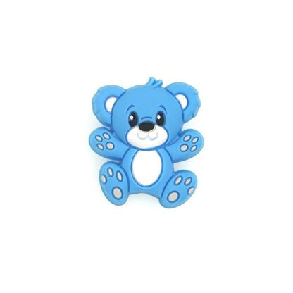 Mini Bear Silicone Beads Baby Dummy Cartoon Pacifier Toy Accessories For Kids And Babies Stevvex