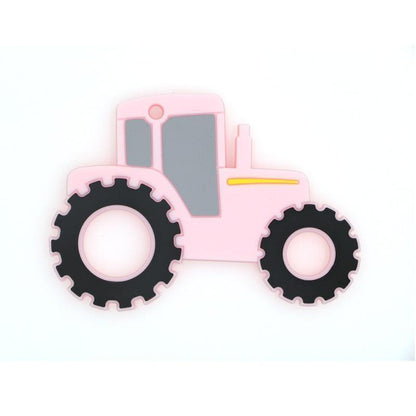 1PC Car Tractor Silicone Baby Teether Rodent Baby Teething Toys Chewable Animal Shape Baby Products Nursing Gift For Baby Kids Stevvex