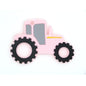 1PC Car Tractor Silicone Baby Teether Rodent Baby Teething Toys Chewable Animal Shape Baby Products Nursing Gift For Baby Kids Stevvex