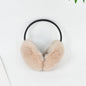 RTS Luxury Real Rex Rabbit Fur Ear Muffle Women's Winter Outdoor Warm Earmuffs Fashion Soft Earflap Ear Cover NovaCart