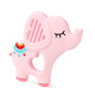 Baby Silicone Teethers BPA Free Teething Toy Animal Dog Koala Owl Elephant Baby Ring Teether Silicone Beads For Kids and Baby Stevvex