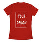 Custom T Shirt EU Size 100% Cotton Make Your Design Logo Text Men Women Print Original Design