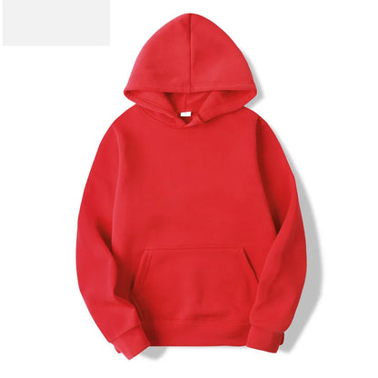 Hoodies Sweatshirts Men Woman Fashion Solid color Red Black Gray Pink Autumn Winter fleece Hip Hop Hoody Male Brand Casual Tops NovaCart